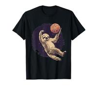 Aro de baloncesto con diseño de perezoso lindo Camiseta