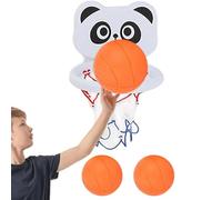 Aro de Baloncesto de Interior - Mini aro de Baloncesto para Puerta - Mini aro de con 3 Bolas, decoración del hogar del Juguete artilugio Juego para la educación niño