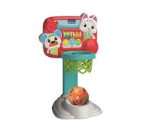 Aro de baloncesto interactivo Clementoni My First ajustable con sonidos y pelota lavable