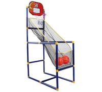 Aro de baloncesto interior - Juego de tiro deportivo para niños PP de 149 cm | Juego de entrenamiento educativo | Máquina de tiro deportivo | Mini soporte de baloncesto estilo arcade para niños y adul