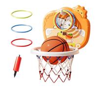 Aro De Baloncesto Interior - Mini Juego De Baloncesto para Niños, De Tablero De Marcador Electrónico | Juego para Colgar sobre La Puerta, Actividad Deportiva Interactiva, Entretenimiento En La S