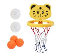 Aro De Baloncesto para Bañera - Diversión En La Bañera Hape | Aro De Baloncesto para Bañera, Aro De Baloncesto con Ventosa De Dibujos Animados, Juego De Baño Interactivo Portátil, Juego Acuático para