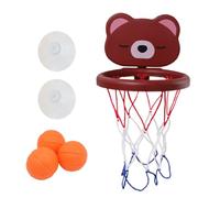 Aro De Baloncesto para Bañera - Diversión En La Bañera Hape | Aro De Baloncesto para Bañera, Aro De Baloncesto con Ventosa De Dibujos Animados, Juego De Baño Interactivo Portátil, Juego Acuático para