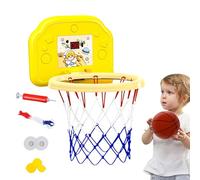 Aro de baloncesto - Portable Basketball Hoop | Basketball Backboard Hoop | Kids, Plegable, with Automatic Scoring, Basketball Net, Kids