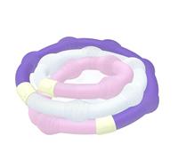 Aro de cintura para entrenamiento de fitness, círculos de pérdida de peso, plegable, con peso, suave, adelgazante, cuerpo flexible, montaje rápido, entrenamiento