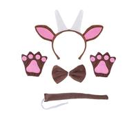 Aro de en forma de de Halloween con/pajarita/falda conjunto de actuaciones soporte para cabello herramientas de fiesta de cosplay para adolescentes mujeres lindos disfraces de