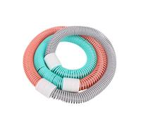 Aro de Fitness con Resorte Suave y Pesado para una Mejor Experiencia de Entrenamiento en Casa o de Viaje, Cómodo Material de PVC y Aleación, Tamaño 63" X 1,3" X 1,3" (Tipo estándar 1PCS)