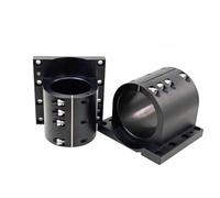 Aro de husillo for máquina de grabado, base de fijación, husillo eléctrico, soporte de montaje de 62mm/80mm/125mm/150mm, asiento de sujeción y abrazadera(150mm)