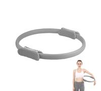 Aro de Pilates para Entrenamiento - Anillo de Yoga con Doble Asa - Círculo Pilates Fitness de Resistencia y Flexibilidad - Aro mágico para piernas y Brazos.