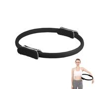 Aro de Pilates para Entrenamiento - Anillo de Yoga con Doble Asa - Círculo Pilates Fitness de Resistencia y Flexibilidad - Aro mágico para piernas y Brazos.