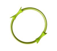 Aro de Pilates para Fitness, de Ejercicio Ligero de 14.96 Pulgadas con Doble Agarre, Equipo de Yoga Circular de Resistencia para Mujeres, Esculpir el Cuerpo, Entrenamiento de Fuerza y