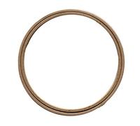 Aro de punto de cruz de madera sin tornillos Nurg, 190 mm x 8 mm, n.º 4