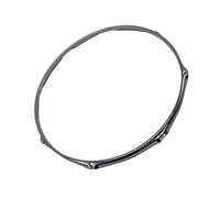 Aro de tambor plateado de 1, 2mm, aleaciones de aluminio de tipo pesado con borde para Kits profesionales, accesorios, pieza resistente a la corrosión
