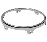 Aro de tensión Latin Percussion para conga Aspire EZ Curve cromado de 12" Tumba | 6 agujeros, LPA428C