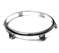 Aro de tensión Latin Percussion para conga Comfort Curve II - Serie Z (Extended Collar) - Níquel cepillado 14" Super Tumba | 7 agujeros, LP775-BN