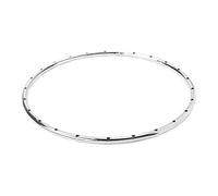 Aro de tensión para instrumentos musicales niquelado para banjo de cuerda, accesorios de metal de 11 pulgadas