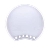 Aro para el cabello, molde epoxi de cristal UV, decoración de clip para el pelo, joyería de silicona para accesorios de cabeza, moldes de epoxi demasiado grandes, tarro grande