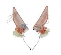 Aro para el pelo con forma de Pascua con perlas decorativas, soporte para el pelo, cosplay, fiesta, para adolescentes, adultos, lindas diademas para mujer