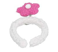 Aro Para El Pelo, Diademas De Usos Múltiples Para El Lavado De Cara(Diadema de flores rosa roja)