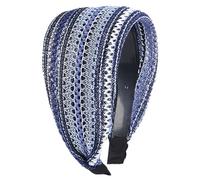 Aro para el pelo para disfrazarse, estilo étnico creativo, color azul