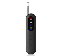 Aroeally Detector de cámara Oculta: Detector de cámara con 5 Niveles de sensibilidad, 4 Modos, Detector de cámara espía portátil de diseño Mini para Hotel, baño, Oficina, Coche, Viajes (Negro)