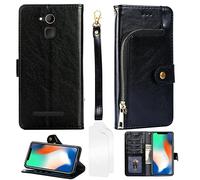 Aroepurt Flip Funda Compatible para Funker E500i Easy Smart Funda Phone Case + TPU Suave Protector de Pantalla Stand Cover LLB-Hei