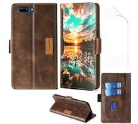 Aroepurt Flip Funda Compatible para Spc Gen Funda Phone Case + TPU Suave Protector de Pantalla Stand Cover CPT-FJ