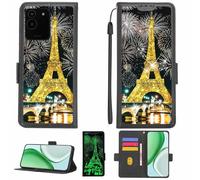 Aroepurt Funda Compatible para Aiwa Phone B-2 Ja3-smp0602 Funda Case Carcasa Soporte [con lámina Protectora HD de dureza 9H] [Bloqueo RFID][Purpurina Dorada + Brillante] LPT-TT