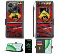 Aroepurt Funda Compatible para Blackview Shark 9 5G Funda Case Carcasa Soporte [con lámina Protectora HD de dureza 9H] [Bloqueo RFID][Efecto Luminoso Oscuro] LPT-JGP