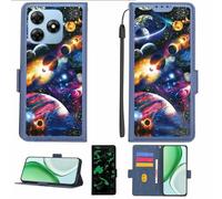 Aroepurt Funda Compatible para Blackview Wave 8C Funda Case Carcasa Soporte [con lámina Protectora HD de dureza 9H] [Bloqueo RFID][Efecto Luminoso Oscuro] LPT-XQ