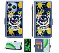 Aroepurt Funda Compatible para Blackview Wave 8C Funda Case Carcasa Soporte [con lámina Protectora HD de dureza 9H] [Bloqueo RFID][Purpurina Dorada + Brillante] LPT-TYX