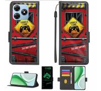 Aroepurt Funda Compatible para Blackview Wave 8C Funda Case Carcasa Soporte [con lámina Protectora HD de dureza 9H] [Bloqueo RFID][Efecto Luminoso Oscuro] LPT-JGP