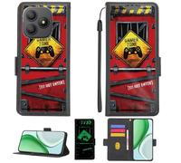 Aroepurt Funda Compatible para Blackview Wave 9C Funda Case Carcasa Soporte Cover [con 9H Dureza HD Protector Pantalla][Bloqueo RFID][Leuchteffekt] PTH-JGP