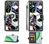 Aroepurt Funda Compatible para Crosscall Stellar-M6 Funda Case Carcasa Soporte [con lámina Protectora HD de dureza 9H] [Bloqueo RFID][Efecto de refracción] LPT-HS