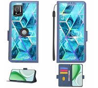 Aroepurt Funda Compatible para Crosscall Stellar-M6 Funda Case Carcasa Soporte [con lámina Protectora HD de dureza 9H] [Bloqueo RFID][Efecto de refracción] LPT-LS