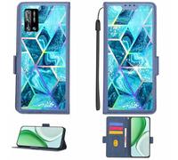 Aroepurt Funda Compatible para Doogee N40 Pro Funda Case Carcasa Soporte [con lámina Protectora HD de dureza 9H] [Bloqueo RFID][Efecto de refracción] LPT-LS