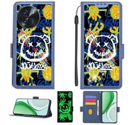 Aroepurt Funda Compatible para Doogee Note 59 Pro Funda Case Carcasa Soporte Cover [con 9H Dureza HD Protector Pantalla][Bloqueo RFID][Purpurina Dorada + Brillante] PTL-TYX