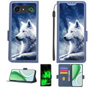 Aroepurt Funda Compatible para Doro Aurora A10 Funda Case Carcasa Soporte Cover [con 9H Dureza HD Protector Pantalla][Bloqueo RFID][Leuchteffekt] PTL-Lang