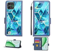 Aroepurt Funda Compatible para Doro Aurora A30 Funda Case Carcasa Soporte Cover [con 9H Dureza HD Protector Pantalla][Bloqueo RFID][Farbenfrohes reflektiertes Licht] PTL-LS