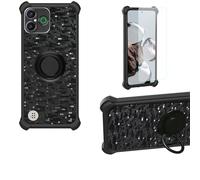 Aroepurt Funda Compatible para Doro Aurora A30 Funda Case Carcasa Soporte Cover [con 9H Dureza HD Protector Pantalla] PC + Silicona Soporte TZZH-Hei