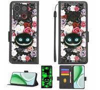 Aroepurt Funda Compatible para Emporia Smart.6 E6 Funda Case Carcasa Soporte [con lámina Protectora HD de dureza 9H] [Bloqueo RFID][Efecto Luminoso Oscuro] LPT-LZM