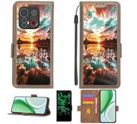 Aroepurt Funda Compatible para Emporia Smart.6 Funda Case Carcasa Soporte [con lámina Protectora HD de dureza 9H] [Bloqueo RFID][Efecto Luminoso Oscuro] LPT-FJ