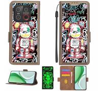 Aroepurt Funda Compatible para Emporia Smart.6 Lite Funda Case Carcasa Soporte [con lámina Protectora HD de dureza 9H] [Bloqueo RFID][Efecto Luminoso Oscuro] LPT-MXX