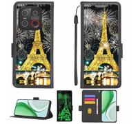 Aroepurt Funda Compatible para Emporia Smart.6 Lite Funda Case Carcasa Soporte [con lámina Protectora HD de dureza 9H] [Bloqueo RFID][Purpurina Dorada + Brillante] LPT-TT