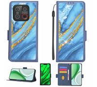 Aroepurt Funda Compatible para Emporia Smart.6 Lite Funda Case Carcasa Soporte [con lámina Protectora HD de dureza 9H] [Bloqueo RFID][Purpurina Dorada + Brillante] LPT-LDL