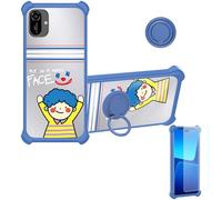 Aroepurt Funda Compatible para Energizer Ultimate U608s Case Carcasa Soporte Cover [con 9H Dureza HD Protector Pantalla] PC + Silicona Soporte DYL-Face