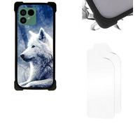 Aroepurt Funda Compatible para Fairphone 4 Fairphone4 5G Funda Phone Case Cover + TPU Suave Protector de Pantalla PC Backplane + Soft Frame KB-Lang