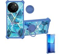 Aroepurt Funda Compatible para Gigaset GP20 Funda Case Carcasa Soporte Cover [con 9H Dureza HD Protector Pantalla] PC + Silicona Soporte IMDL-LS