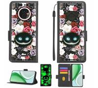 Aroepurt Funda Compatible para Gigaset GX4 Pro Funda Case Carcasa Soporte [con lámina Protectora HD de dureza 9H] [Bloqueo RFID][Efecto Luminoso Oscuro] LPT-LZM