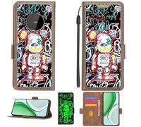 Aroepurt Funda Compatible para Gigaset GX6 Pro Funda Case Carcasa Soporte [con lámina Protectora HD de dureza 9H] [Bloqueo RFID][Efecto Luminoso Oscuro] LPT-MXX